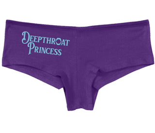 Deepthroat Princess - Deep Throat Specialist - Purple Boy Short