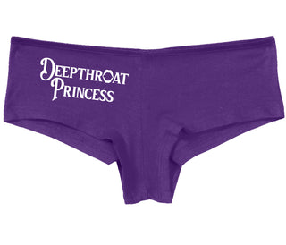 Deepthroat Princess - Deep Throat Specialist - Purple Boy Short
