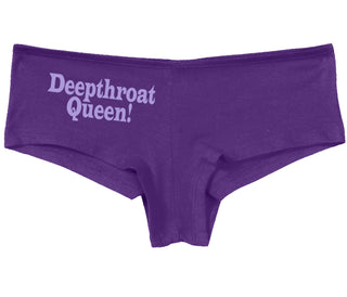Deep throat Queen - Deepthroat Specialist - Purple Boy Short