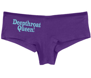 Deep throat Queen - Deepthroat Specialist - Purple Boy Short