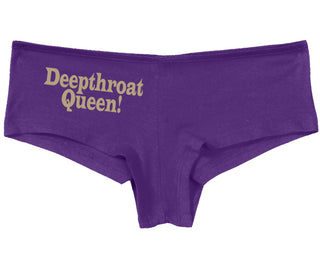 Deep throat Queen - Deepthroat Specialist - Purple Boy Short