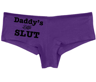 Daddy's Little Slut - Purple Boy Short