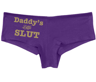 Daddy's Little Slut - Purple Boy Short