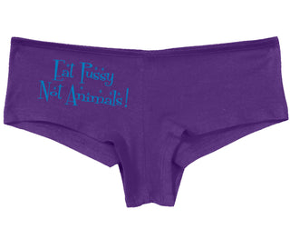 Eat Pussy Not Animals - Purple Boy Short