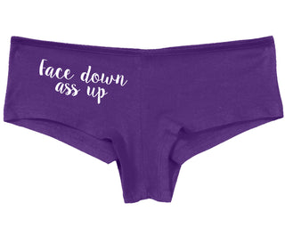 Face Down Ass Up - Purple Boy Short