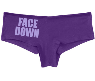 Face Down - Purple Boy Short