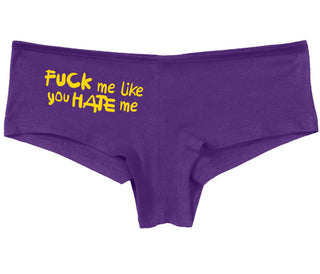 Fuck Me Like You Hate Me - Purple Boy Short