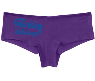Fucking Delicious  - Purple Boy Short
