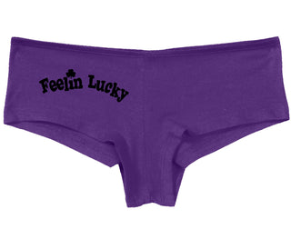 Feeling Lucky Shamrock - Purple Boy Short