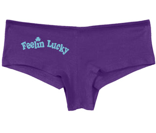 Feeling Lucky Shamrock - Purple Boy Short