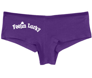 Feeling Lucky Shamrock - Purple Boy Short