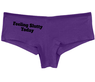 Feeling Slutty Today - Purple Boy Short