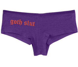 Goth Slut - Purple Boy Short