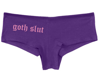 Goth Slut - Purple Boy Short