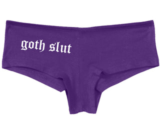 Goth Slut - Purple Boy Short