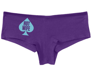 Hot Wife Spade Symbol - Purple Boy Short