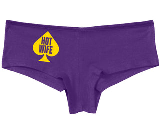 Hot Wife Spade Symbol - Purple Boy Short