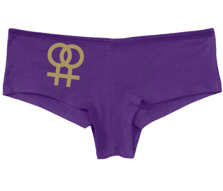 Lesbian Sign - Purple Boy Short