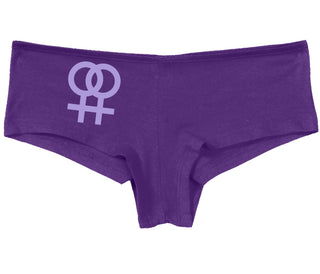 Lesbian Sign - Purple Boy Short