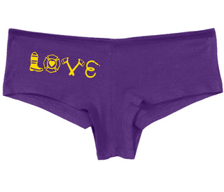 Love Fire Fighter - Purple Boy Short