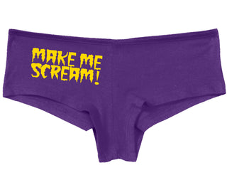 Make Me Scream - Purple Boy Short