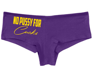 No Pussy For Cucks - Purple Boy Short