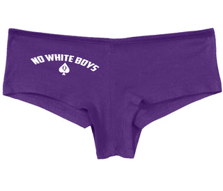 No White Boys - Queen Of Spades - Purple Boy Short