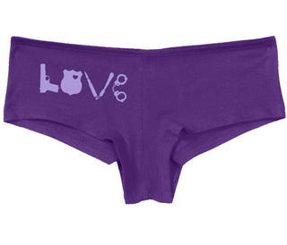 Police Love - Purple Boy Short