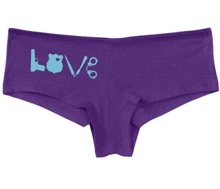 Police Love - Purple Boy Short