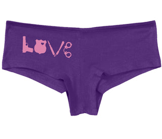 Police Love - Purple Boy Short