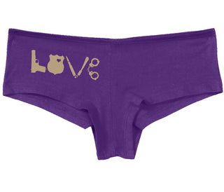 Police Love - Purple Boy Short