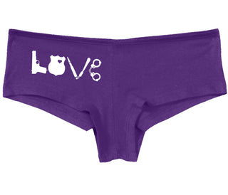 Police Love - Purple Boy Short