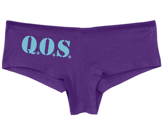 QOS - Queen of Spades - Purple Boy Short