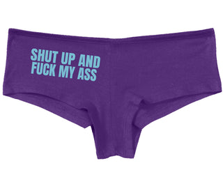 Shut Up and Fuck My Ass - Purple Boy Short