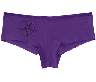 Sigil Of Baphomet - Church of Satan - Purple Boy Short