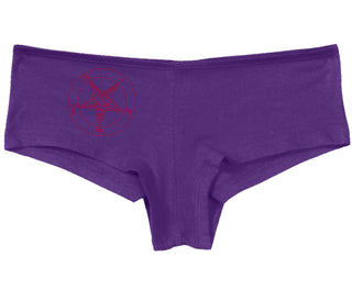 Sigil Of Baphomet - Church of Satan - Purple Boy Short
