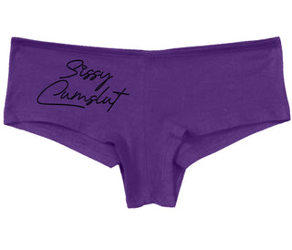Sissy Cumslut - Purple Boy Short