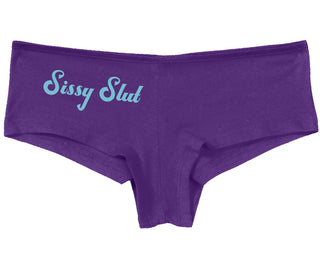 Sissy Slut - Purple Boy Short