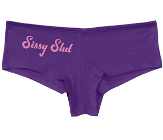 Sissy Slut - Purple Boy Short