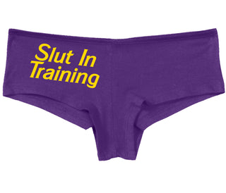 Slut In Training - Purple Boy Short