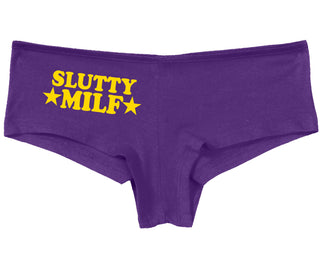 Slutty MILF - Purple Boy Short