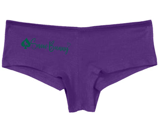 Snow Bunny - Queen of Spades - Purple Boy Short