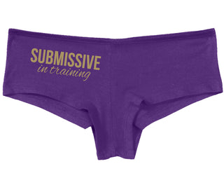 Submissive In Training - Purple Boy Short