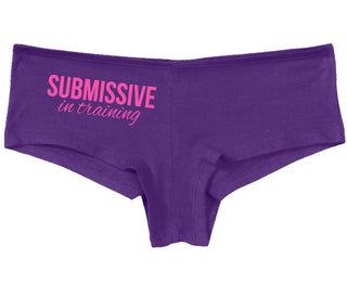 Submissive In Training - Purple Boy Short