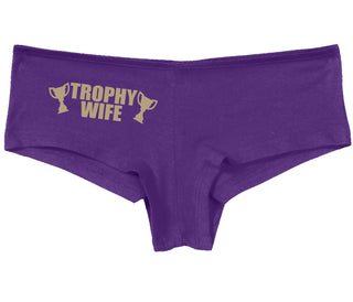 Trophy Wife Award - Purple Boy Short