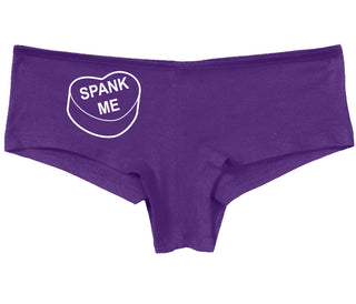 Valentines Day Candy - Spank Me - Purple Boy Short
