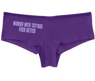 Women With Tattoos Fuck Better - Purple Boy Short