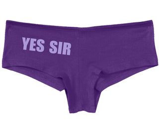 Yes Sir - Purple Boy Short