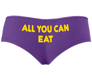 All You Can Eat - Purple Boyshort