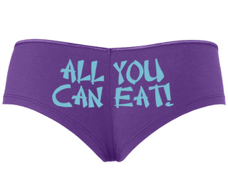 All You Can Eat Chinese Takaway Style - Purple Boyshort